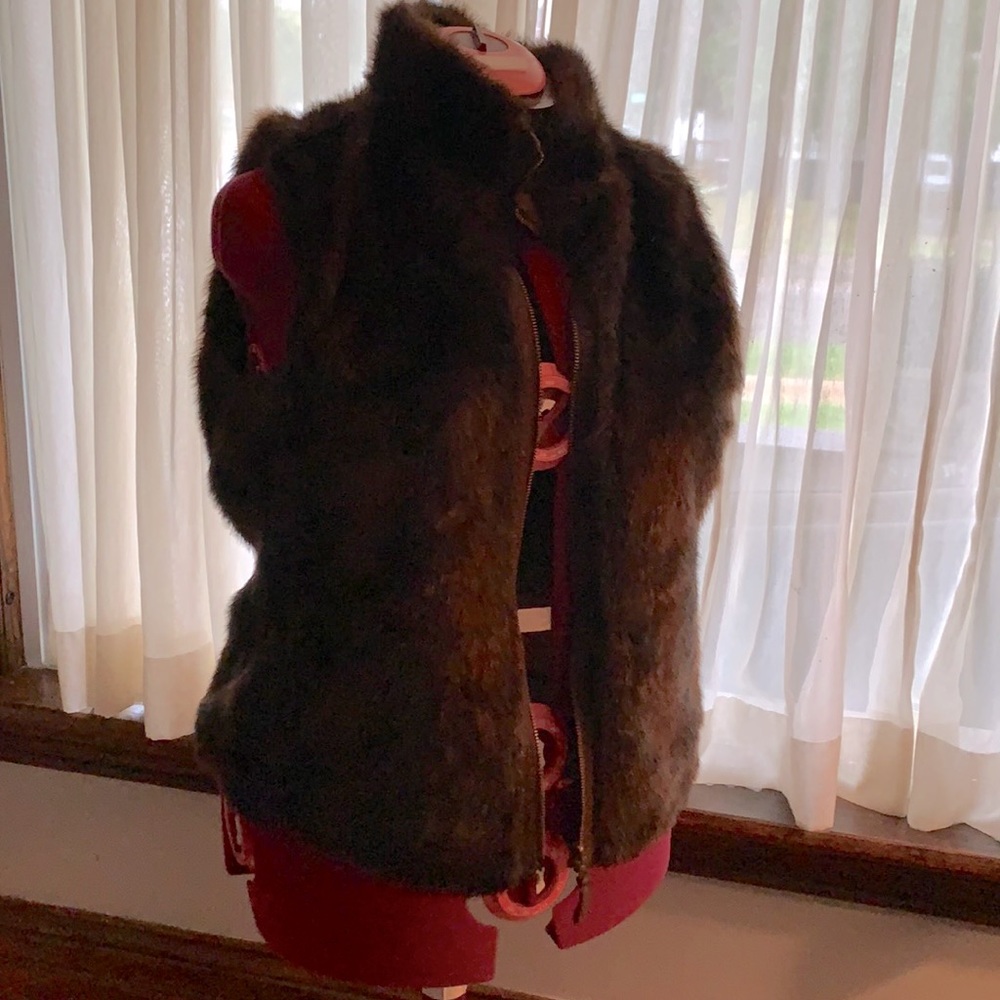Old Navy brown vest size Large